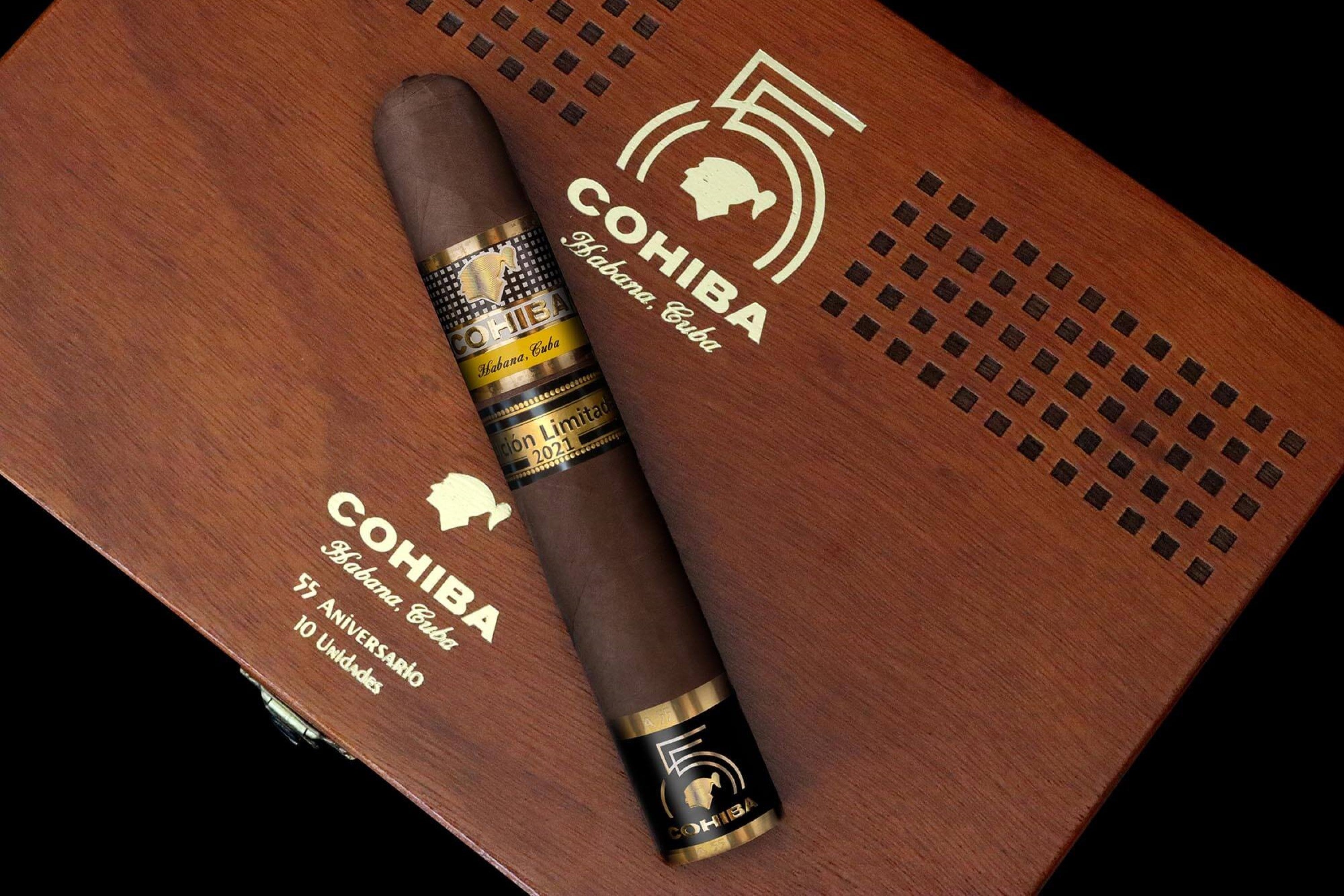 Cigar Case Casa Cubana - 2 Cigars calibre 27 - E BLUE