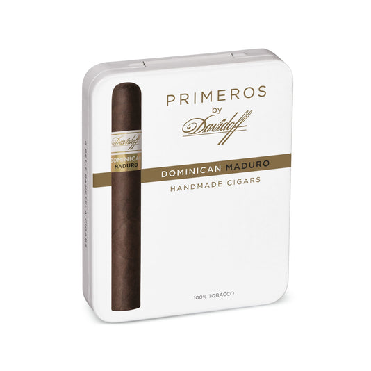 Primeros by Davidoff Dominican Maduro, tin of 6 open