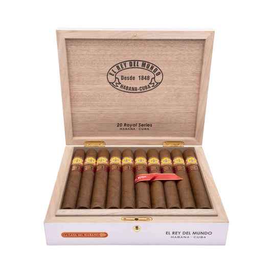 El Rey del Mundo Royal Series Cigar Box of 20 EGM Cigars
