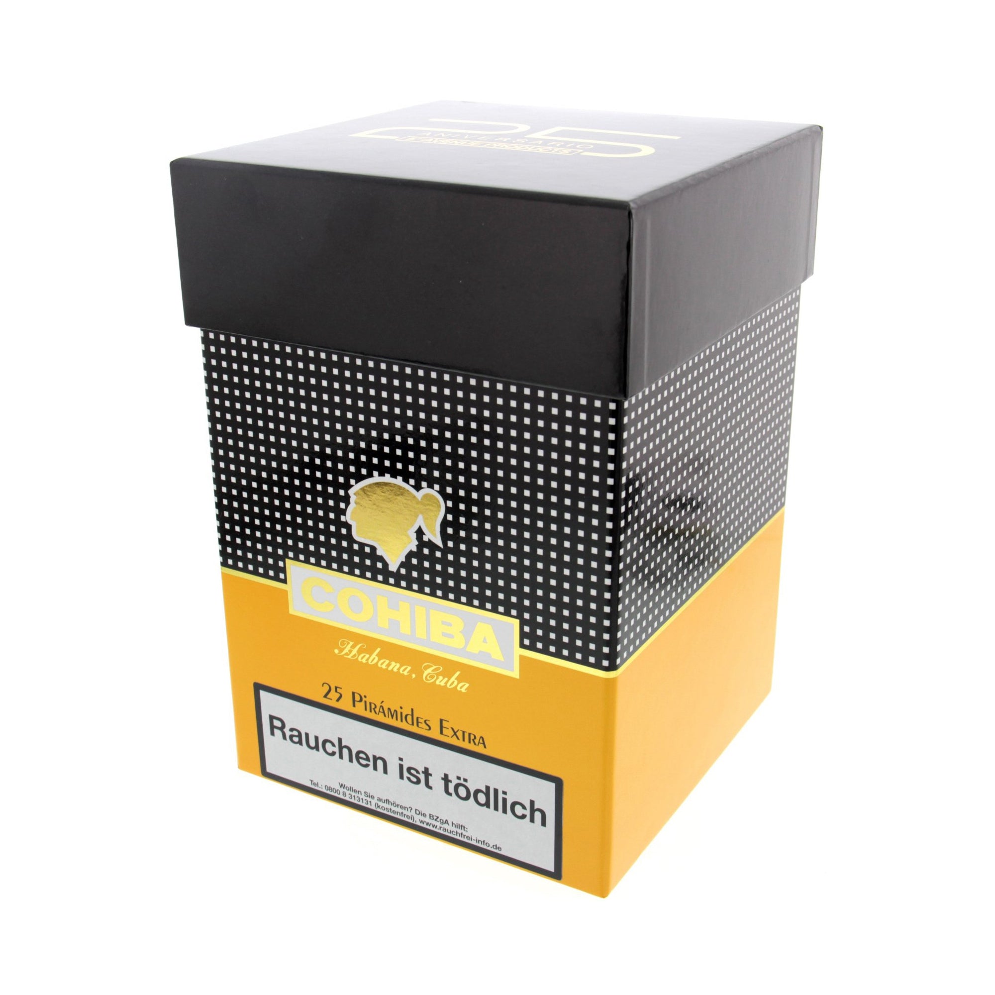 Cohiba Piramides Extra Cigar Jar - 25 Aniversario 5th Avenue
