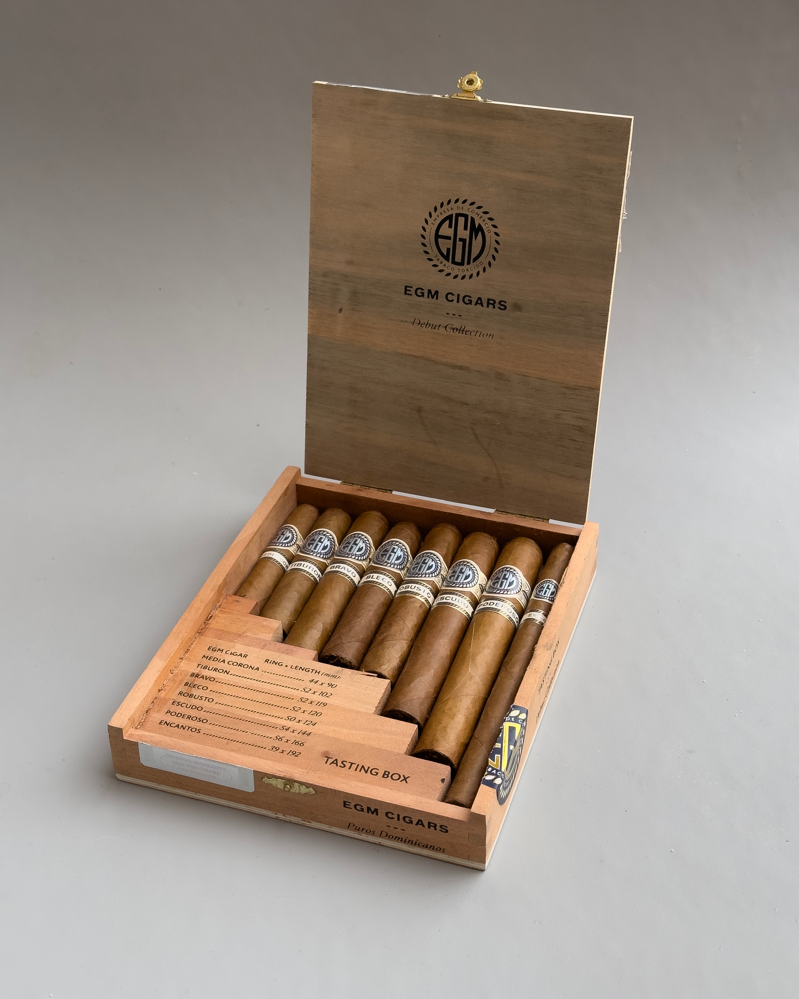 EGM Cigars Tasting Box - Debut Collection - Best Dominican Cigars