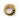HALO cigar rest in yellow gold, reverse view