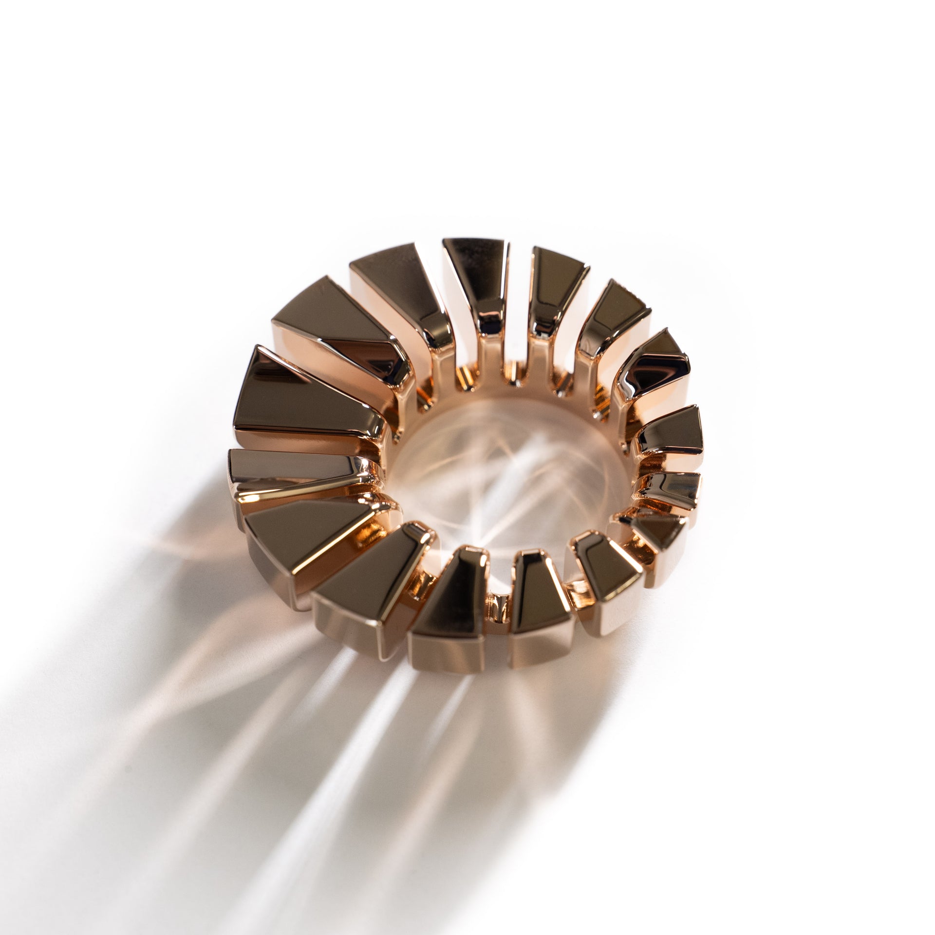 Repose-cigares Halo Or rose