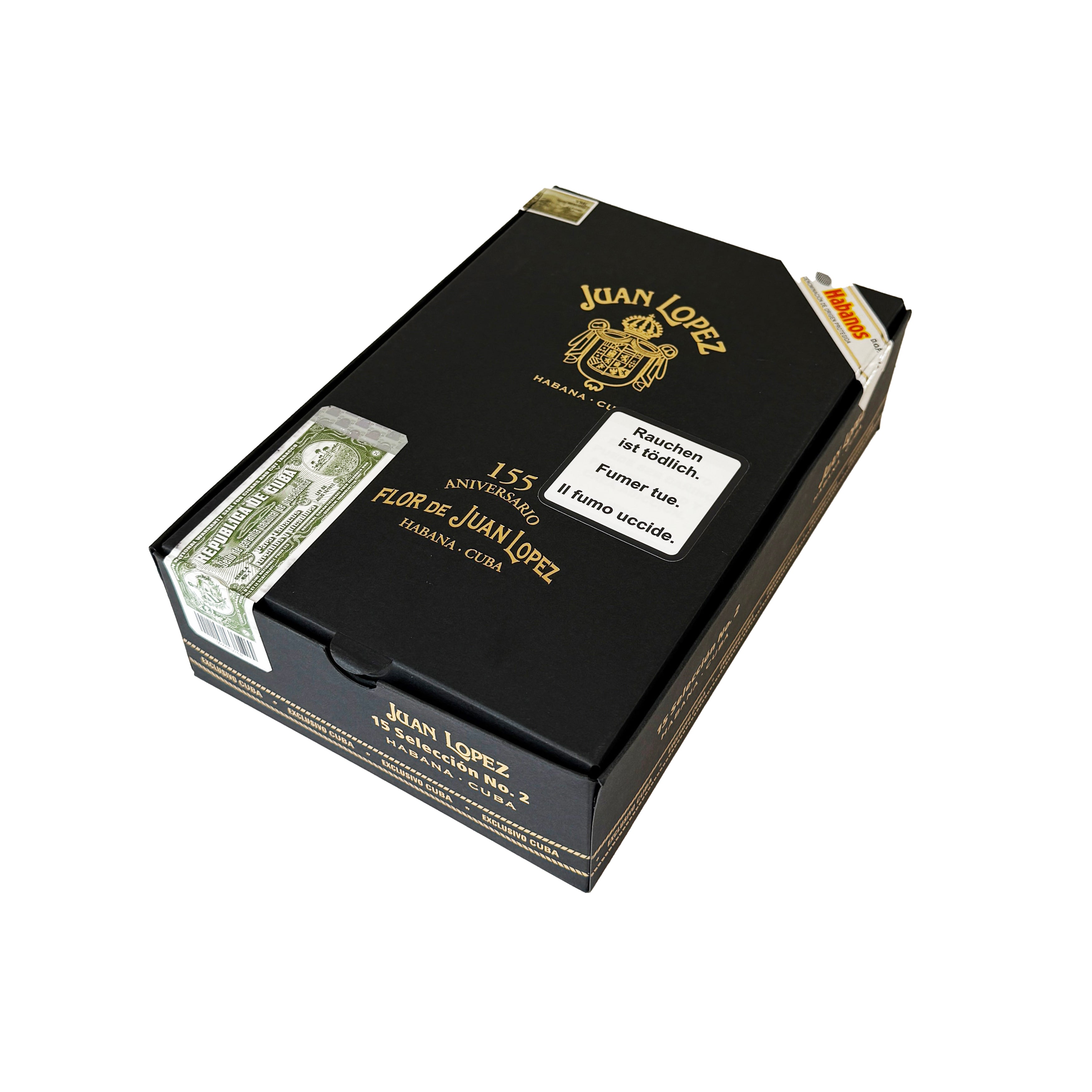 Juan López Seleccion No. 2 155th Aniversario Cigar - EGM Cigars