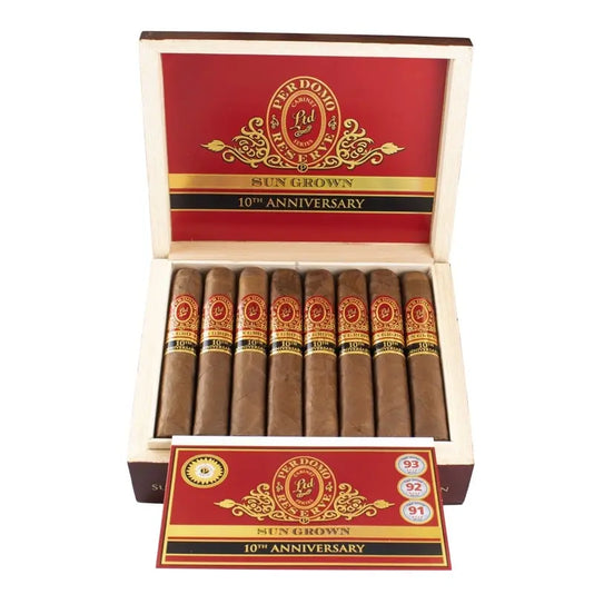 PERDOMO RESERVE 10th ANNIVERSARY - Sun Grown Super Toro