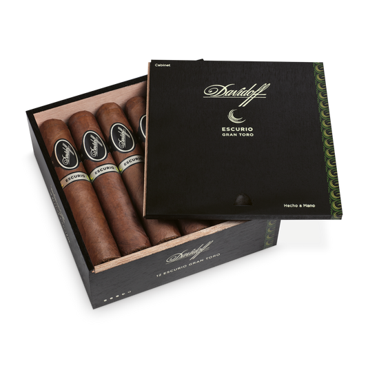 Davidoff Escurio Gran Toro in boxes of 12 cigars