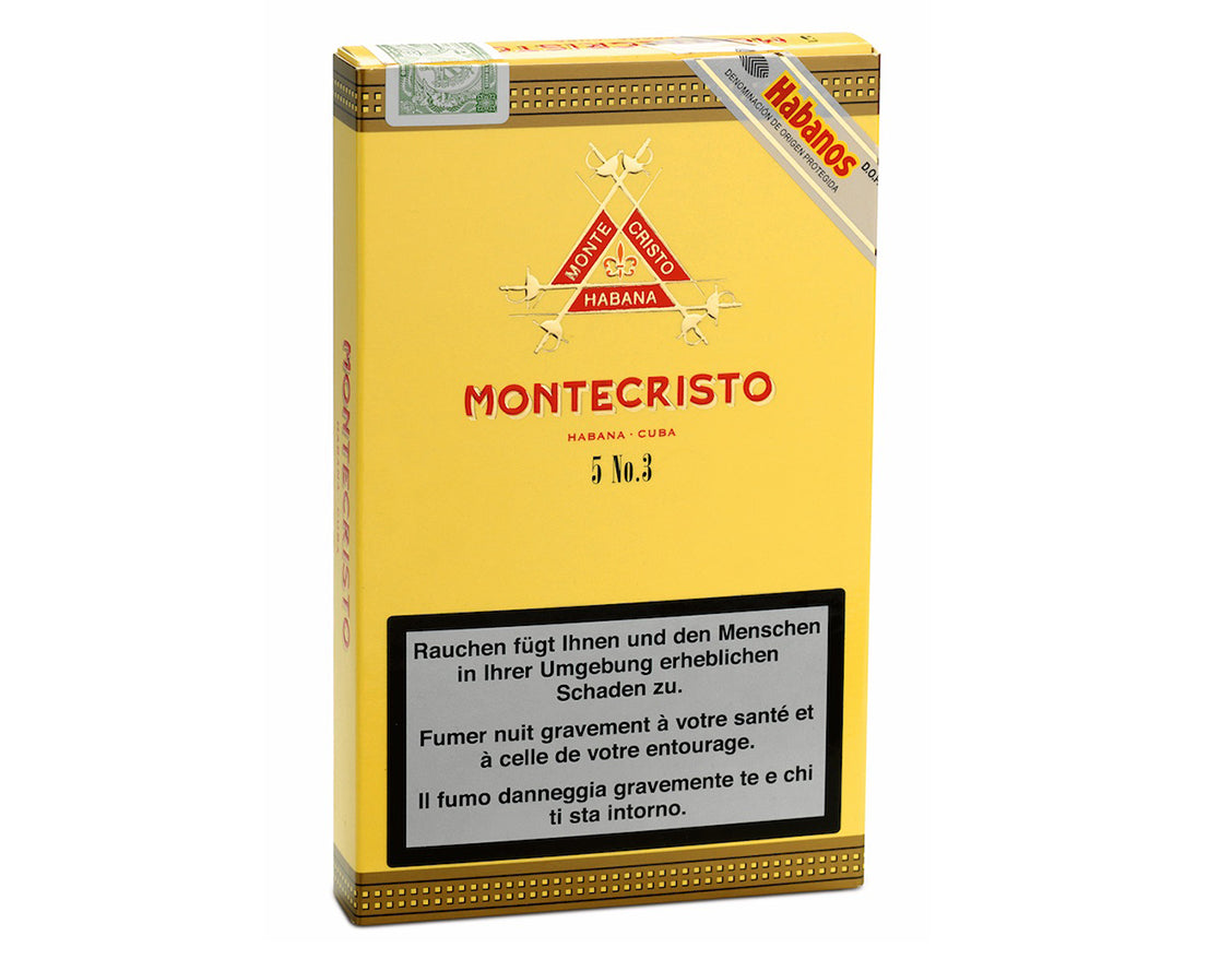 Montecristo No. 3 Cigar - Cuban Cigars Prices Online – EGM Cigars